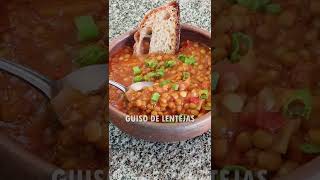 GUISO DE LENTEJAS 🍲 [upl. by Sidoon]