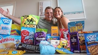 BRITISH COUPLE RATE AMERICAN CANDY [upl. by Trstram]