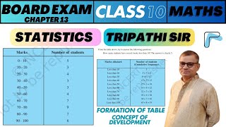 Concept development for median Formation of less than and more than table [upl. by Perzan]