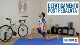 Lezione pratica Defaticamento post pedalata [upl. by Ahsemo]