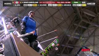 X GAMES BARCELONA 2013  Bob Burnquist  3D HD [upl. by Noimad]