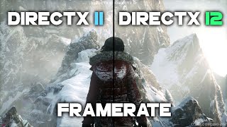 Rise Of The Tomb Raider DirectX 12 vs DirectX 11  GTX 1070 Frame Rate Comparison [upl. by Oloap]