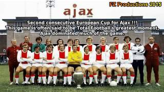 19711972 European Cup AFC Ajax All Goals Road to Victory [upl. by Enelahs]