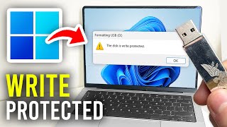 How To Format Write Protected USB Drive In Windows  Full Guide [upl. by Vig428]