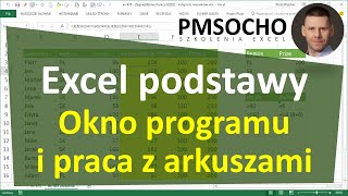 EXCEL  Okno programu excel i praca z arkuszami [upl. by Eda403]