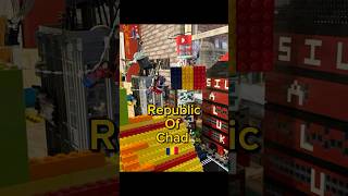 🇹🇩 How to LEGO Flags Republic of Chad 🇹🇩 Capital N’Djamena in Central Africa lego flags chad [upl. by Ahtekal]