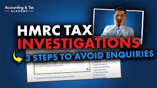 Self Assessment Tax Return UK  3 Steps to Avoid a HMRC Tax Investigation [upl. by Adnarb316]