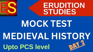 MEDIEVAL history mock test  MASTER CADRE  UGC NET  DSSSB  LECTURER PUNJABI  HRPCS  TET  TGT [upl. by Neliak983]