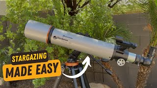 STARGAZING MADE EASY Celestron StarSense Explorer DX 102AZ Review [upl. by Bronk]