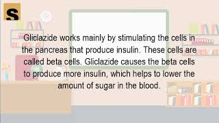 How does gliclazide work in the body [upl. by Bearce882]