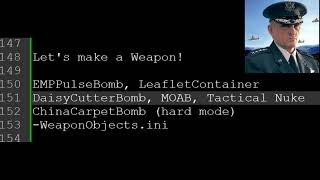 Generals Zero Hour Modding Tutorial  Lets Make a Weaponset Generals Powers as Normal Weaponset [upl. by Notlim]