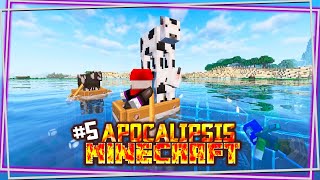 100 dias en APOCALIPSISMINECRAFT Vacas CENUTRIA y HORDA ZOMBIE 5 [upl. by Bernstein]