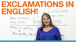 Exclamations in English [upl. by Niffirg]