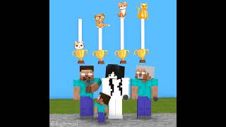 Singing Challenge With Herobrine Family [upl. by Hutt]