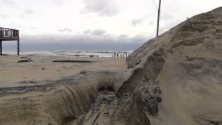 Noreaster Athena Hatteras Island  11812  Rodanthe NC [upl. by Rustin337]