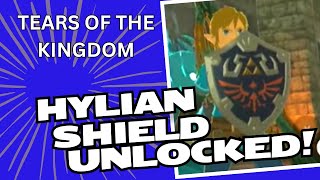 HYLIAN SHIELD LOCATION  THE LEGEND OF ZELDA  TEARS OF THE KINGDOM [upl. by Naquin]