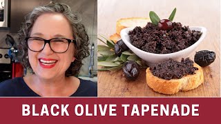 How to Make Black Olive Tapenade  The Frugal Chef [upl. by Anitsihc]