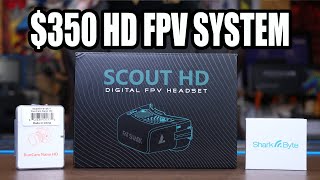 FAT SHARK SCOUT HD FPV GOGGLES REVIEW  HD FPV SYSTEM FOR 350 [upl. by Mila]