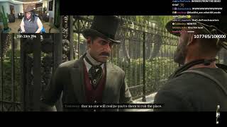 Kai Cenat Red Dead Redemption 2 full Playthrough Part 11 [upl. by Ryder713]