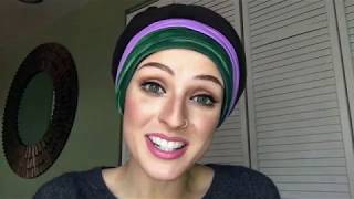 How to Make and Tie Your Own HeadwrapHeadscarf for Hair Loss [upl. by Ahsieit]