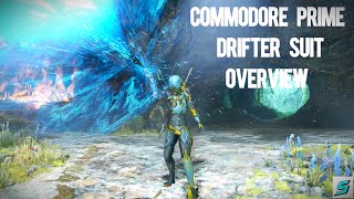 Warframe  Commodore Prime Drifter Suit [upl. by Ydnelg]