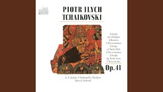 Tchaikovsky Liturgy of St John Chrysostom Op 41 Sung in Russian  Opening doxology [upl. by Metsky]