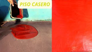 LOS FABRICANTES DE PISO NO QUIEREN QUE SEPAS ESTO PISO LIQUIDO CASERO TUTORIAL COMPLETO FACIL [upl. by Zapot971]