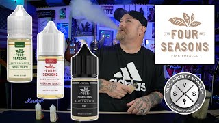 FOUR SEASONS SALT  Fine Tobacco eLiquid [upl. by Pape456]