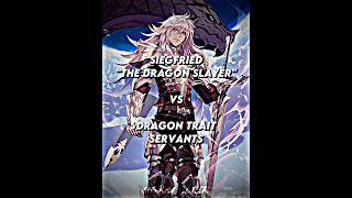 Siegfried vs Dragon Train Servants  suggestion series  part 13 fategrandorder [upl. by Marla]