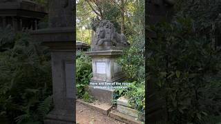 5 Unusual gravestones at Highgate Cemetery london history [upl. by Ordnasil]