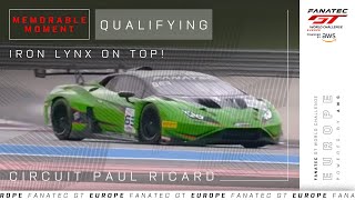 Mirko Bortolotti Takes Pole in Q3  Circuit Paul Ricard  GT World Challenge Europe 2024 [upl. by Sherris31]