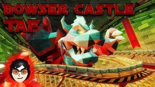 MKWii  TAF Bowsers Castle Freerun Infinite Shrooms [upl. by Onahpets423]