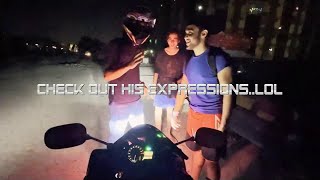 Exploring Karachi on Yamaha R1 Uber Rides in Buffer Zone [upl. by Macguiness]