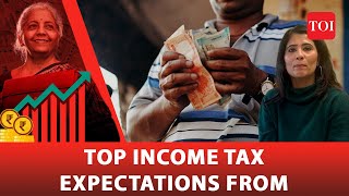 Budget 2024 Income Tax Top things FM Sitharaman can do for taxpayers [upl. by Euqram]