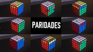 Tutorial TODAS las PARIDADES del Cubo de Rubik 4x4 [upl. by Johns]