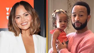 Chrissy Teigen Jokingly Threatens to LEAVE John Legend After He Does VIRAL Trend [upl. by Ardnossac]