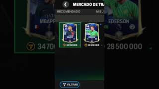 Cartas de Ederson vs Mbappé football fifa soccer fcmobile fcmobile fifa [upl. by Dilks849]