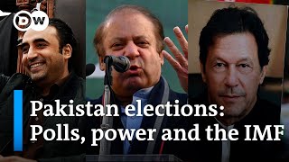 Pakistan Elections amid energy and economic crisis  DW News [upl. by Itnuahsa]