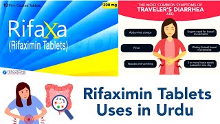 Rifaxa Rifaximin tablet Uses in Urdu Hindi  Rifaxa uses in Urdu [upl. by Hett]