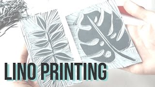 Lino Printing  Tutorial [upl. by Anavlis]