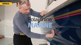 Veneen kunnostus Mirka Polarshine® Marine menetelmällä [upl. by Sairtemed]