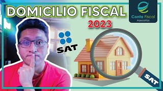 ►🔥CAMBIO DE DOMICILIO FISCAL SAT 🔥 2023 [upl. by Kosey]