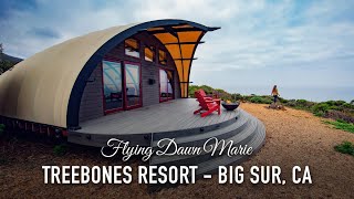 VLOG 89 Treebones Resort  Big Sur Autonomous Tent Review [upl. by Elmo]