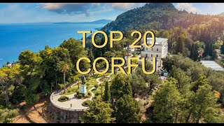 CORFU  Vlog 5  TOP 20 Alle hoogtepunten van Corfu Wat te doen Wat te zien [upl. by Rebliw]