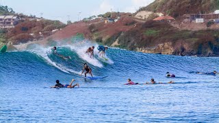 Lombok Gerupuk  Surf and a small head ding [upl. by Intisar689]