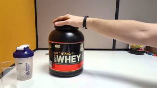 Протеин ON Gold Standard Whey Плюсы и минусы [upl. by Enomahs]