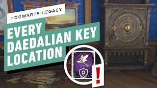 Hogwarts Legacy Every Daedalian Key Location Walkthrough [upl. by Shawn]