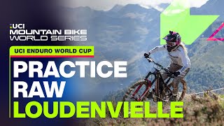 Loudenvielle Practice RAW  UCI Mountain Bike Enduro World Cup [upl. by Llen]