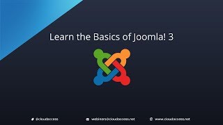 Learn the Basics of Joomla 3 [upl. by Cirtap]