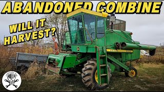 Can we Revive an ABANDONED COMBINE to Harvest a Corn Field [upl. by Aramahs33]